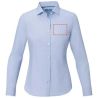 Camisa de Manga Larga en Popelín de Algodón Orgánico para Mujer Personalizada 637525 - Imagen 13
