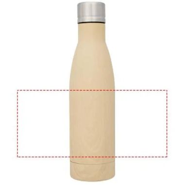 Bidón cobre acabado madera 500 ml personalizado | Goodie
