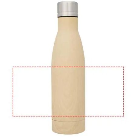 Bidón cobre acabado madera 500 ml personalizado | Goodie