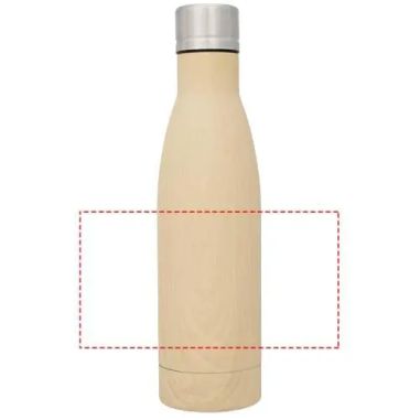 Bidón cobre acabado madera 500 ml personalizado | Goodie
