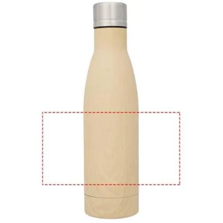 Bidón cobre acabado madera 500 ml personalizado | Goodie
