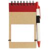 Bloc de notas A7 Zuse de papel reciclado con bolígrafo Personalizado - Imagen 9
