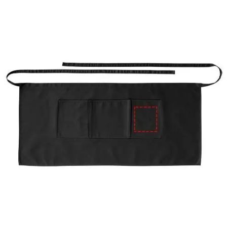 Delantal corto 3 bolsillos 240g/m2 personalizado | Goodie