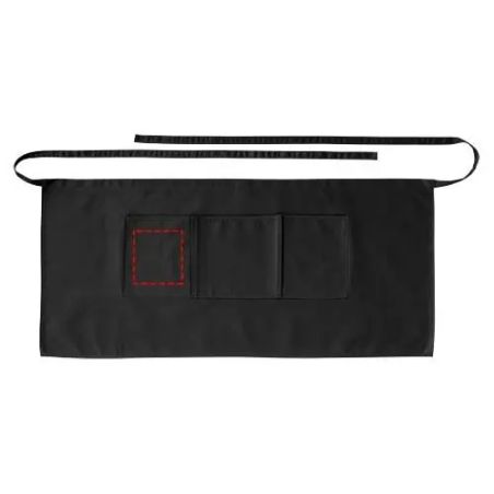 Delantal corto 3 bolsillos 240g/m2 personalizado | Goodie