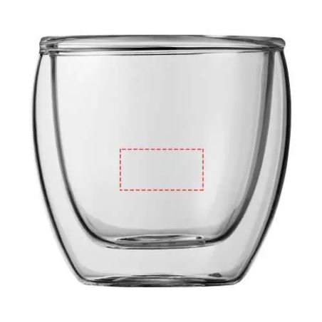 Set 2 tazas espresso cristal personalizado | Goodie
