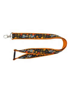 Lanyard doble con cierre de seguridad
