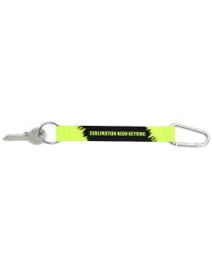 Lanyard corto de neón