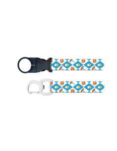 Lanyard corto de políester