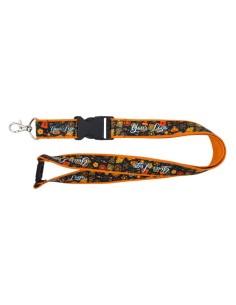 Lanyard de poliéster con hebilla de plástico y cierre de...