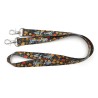 Lanyard de poliéster con dos mosquetones - Imagen 1