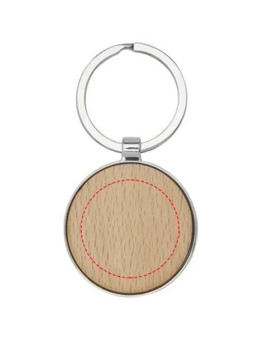 Llavero Redondo de Madera de Haya | Goodie