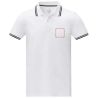 Polo de Manga Corta con Detalle de Puntilla en Punto Piqué para Hombre Personalizado 638108 - Imagen 17