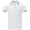 Polo de Manga Corta con Detalle de Puntilla en Punto Piqué para Hombre Personalizado 638108 - Imagen 24
