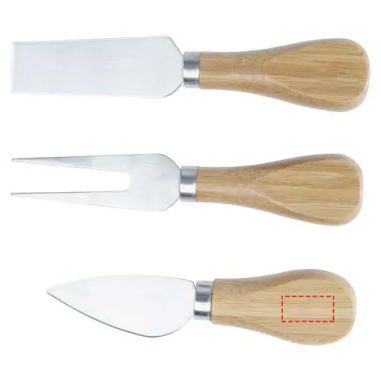 Tabla de Quesos con Utensilios de Bambú | Goodie