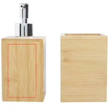 Set de Baño de Bambú 3 Piezas | Goodie