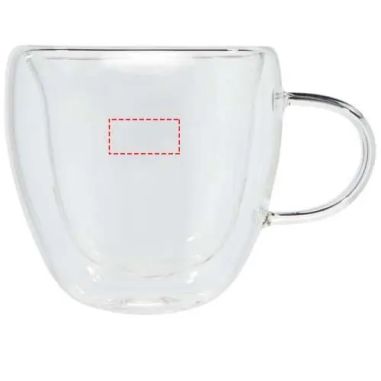 Set 2 Tazas con Posavasos de Bambú Personalizado | Goodie