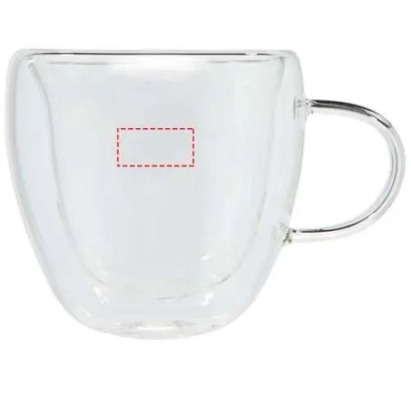 Set 2 Tazas con Posavasos de Bambú Personalizado | Goodie