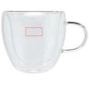 Set de 2 tazas de vidrio con posavasos de bambú Personalizada - Imagen 11