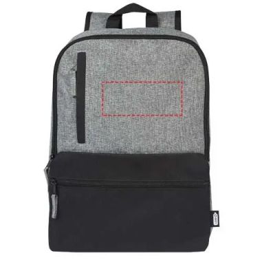 Mochila para portátil en poliéster reciclado GRS | Goodie