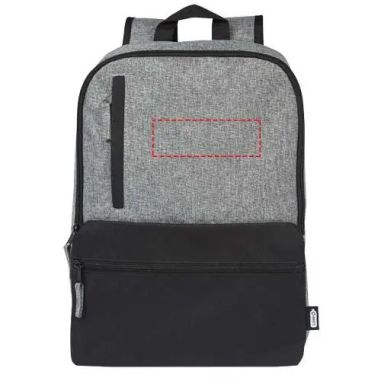 Mochila para portátil en poliéster reciclado GRS | Goodie