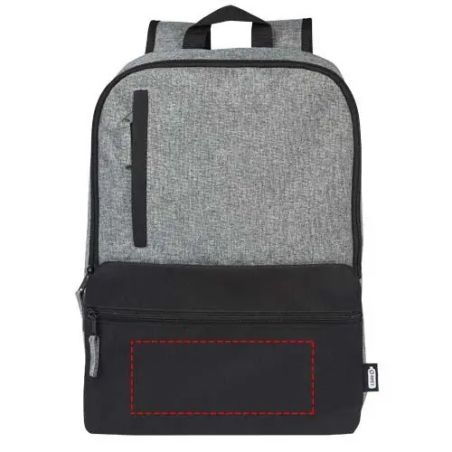 Mochila para portátil en poliéster reciclado GRS | Goodie