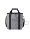 Bolsa isotérmica de fieltro reciclado GRS para botellas de 21 L Personalizada 6120667 - Imagen 7