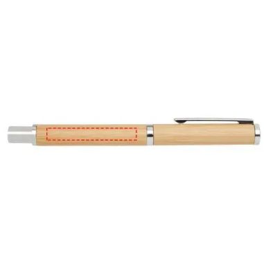 Set de Bolígrafo y Rollerball de Bambú | Goodie