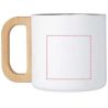 Taza de acero inoxidable reciclado con certificado RCS con aislamiento de cobre de 360 ml "Bjorn" - Imagen 15