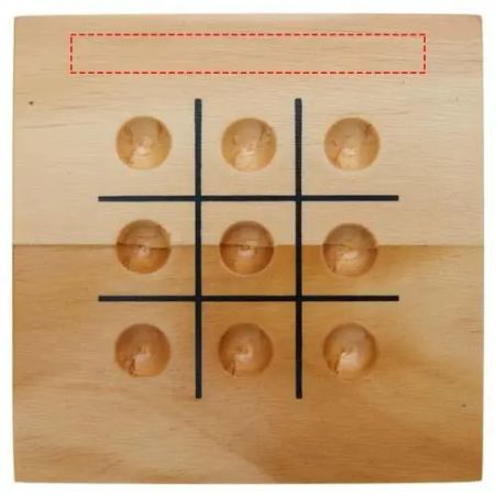 Juego de 3 en Raya de Madera | Goodie