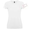 Camiseta deportiva de manga corta para mujer de 150 g/m² Personalizada 6R0423 - Imagen 36