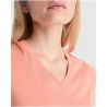 Camiseta de cuello de pico de manga corta para mujer de 155 g/m² Personalizada 6R6646 - Imagen 4