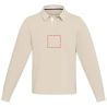 Sudadera tipo polo de rugby unisex Personalizada 638237 - Imagen 12