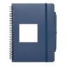 Set de libreta y bolígrafo de plástico oceánico (tinta negra) Personalizado - Imagen 13