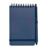 Libreta de tapa dura A6 de plástico procedente del océano con bolígrafo Thalaasa (tinta negra) Personalizada 6107902 - Imagen 11