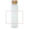 Botella de 500 ml de vidrio sodocálcico mate con tapa de bambú - Imagen 8