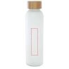 Botella de 500 ml de vidrio sodocálcico mate con tapa de bambú - Imagen 15