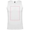 Camiseta deportiva sin mangas para hombre de 140 g/m² Personalizada 6R0350 - Imagen 24