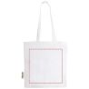 Bolsa Tote de algodón reciclado GRS de 140 g/m2 de 7 L Personalizada 6120695 - Imagen 13