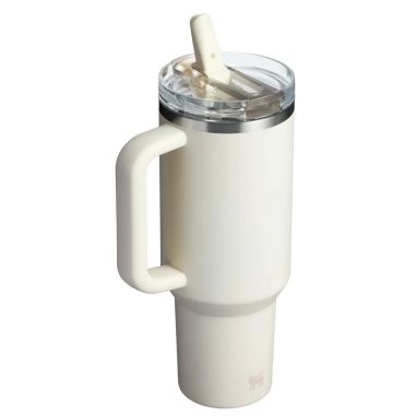 Vaso Stanley Quencher® ProTour 1180 ml de acero inoxidable reciclado aislado con pajita abatible Personalizado | Goodie