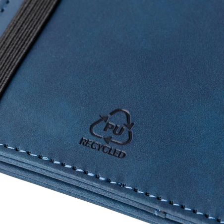 Porta Pasaporte y Etiqueta de Equipaje de PU Reciclado P | Goodie