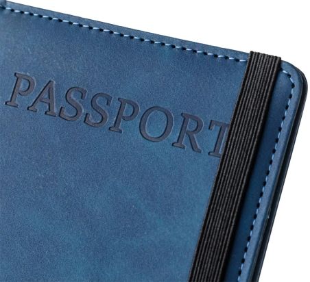 Porta Pasaporte y Etiqueta de Equipaje de PU Reciclado P | Goodie
