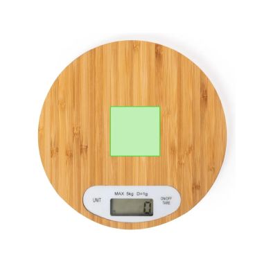 Báscula de Cocina Digital de Bambú con Tara y Capacidad de 5 kg | Goodie