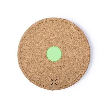Cargador Inalámbrico Circular de Corcho Natural | Goodie