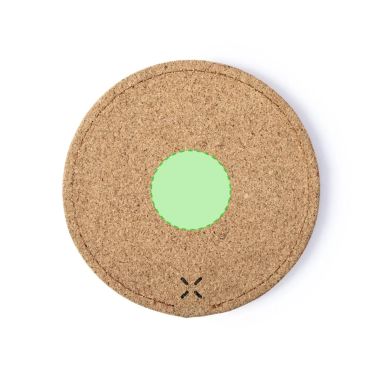 Cargador Inalámbrico Circular de Corcho Natural | Goodie