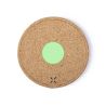 Cargador Inalámbrico Circular de Corcho Natural Personalizado 86699 - Imagen 11