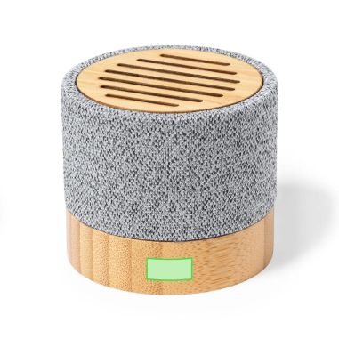 Altavoz Bluetooth Compacto de Bambú y RPET | Goodie