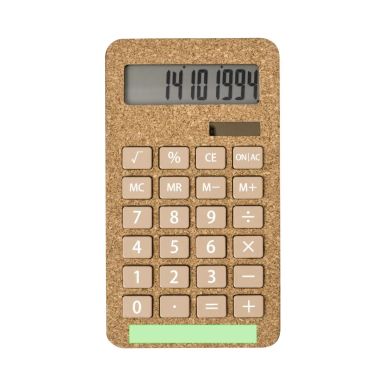 Calculadora solar de corcho personalizada, último ángulo