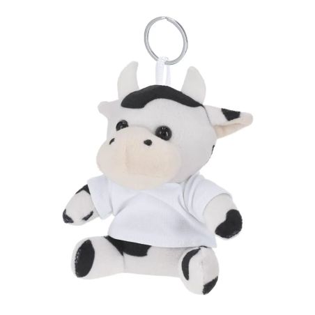 Llavero Peluche Vaca Personalizado | Goodie