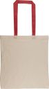 Bolsa Tote de Algodón Natural con Asas de Color Personalizada 101349516 - Imagen 9