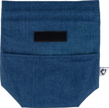 Bolsa nevera enrollable de denim reciclado Personalizado